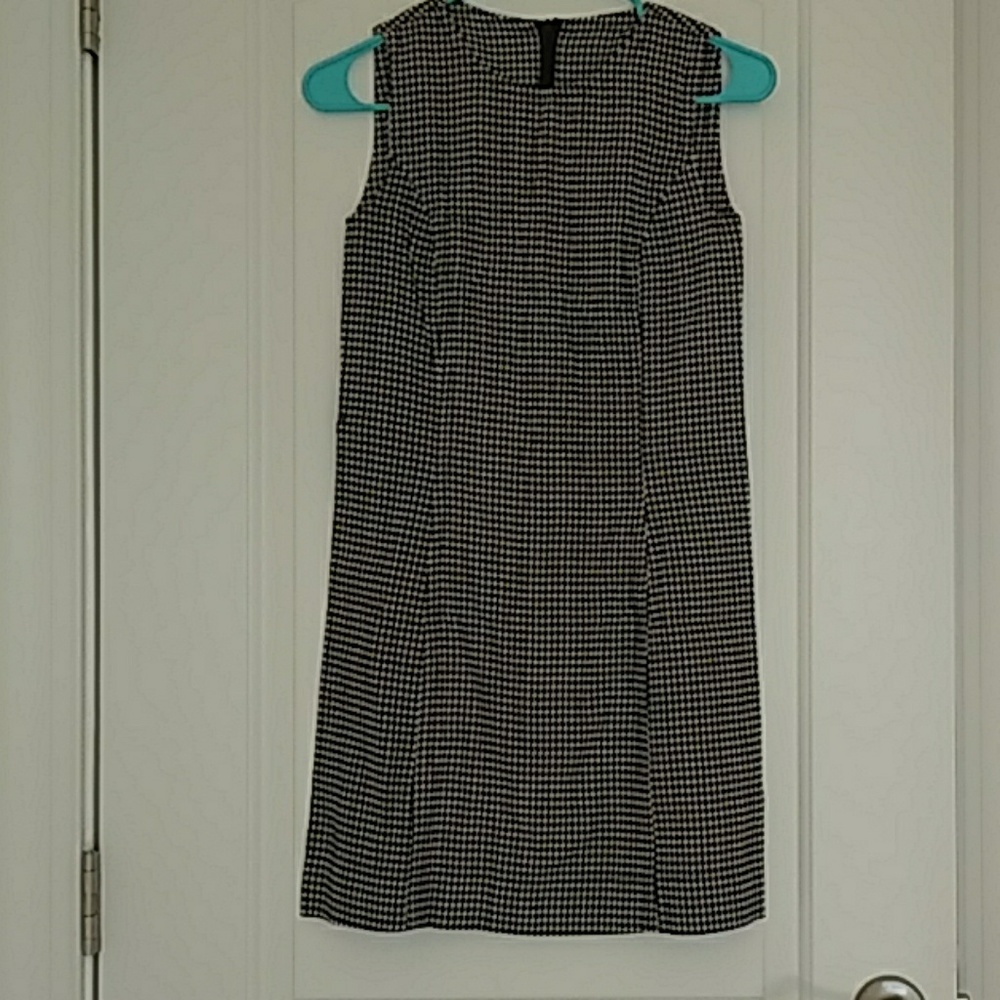 3 for 10) H&M houndstooth check dress 2